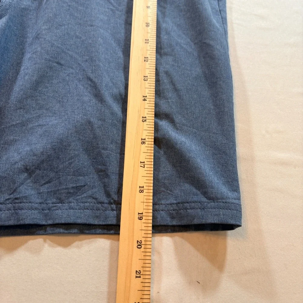 Quiksilver Amphibian Hybrid Shorts Men 34 Blue DryFlight Water Repellent Stretch